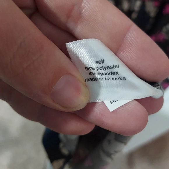 NWOT Lane Bryant Brown Floral Perfect Flutter-Sleeve Puff Print Midi Dress 22/24 - Picture 12 of 12